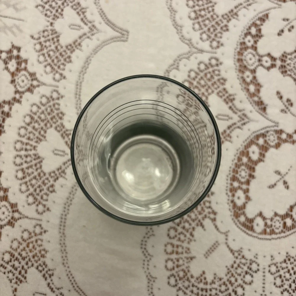 MCM Libbey LRS165 Green Striped Flared Tumbler Glass‎ Replacement
